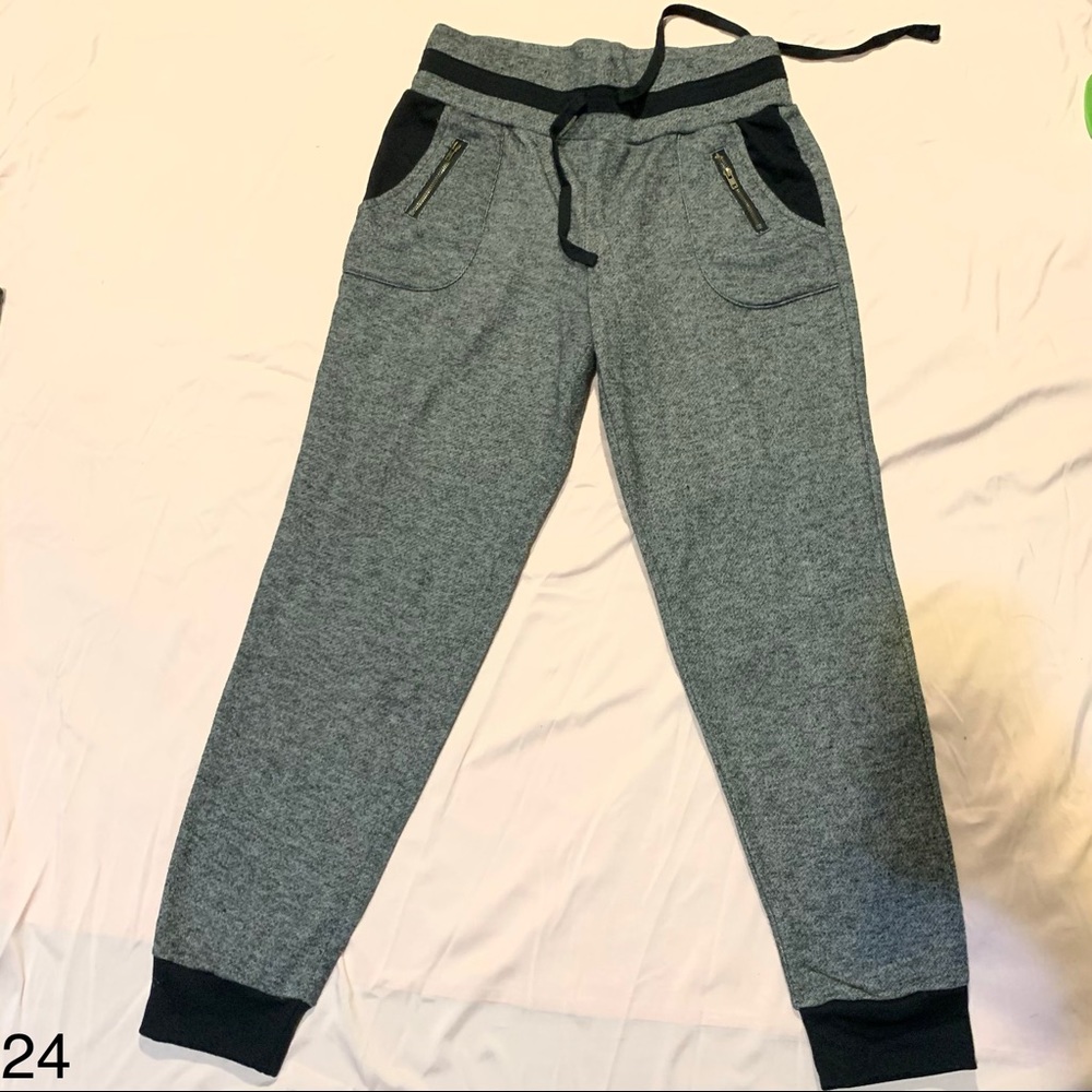 Guess Gray and Black lounging pants